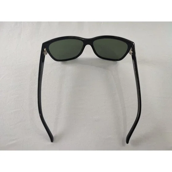 OTIS Elsewhere Sunglasses Black Frames Mineral Glass Lenses Polarized Grey